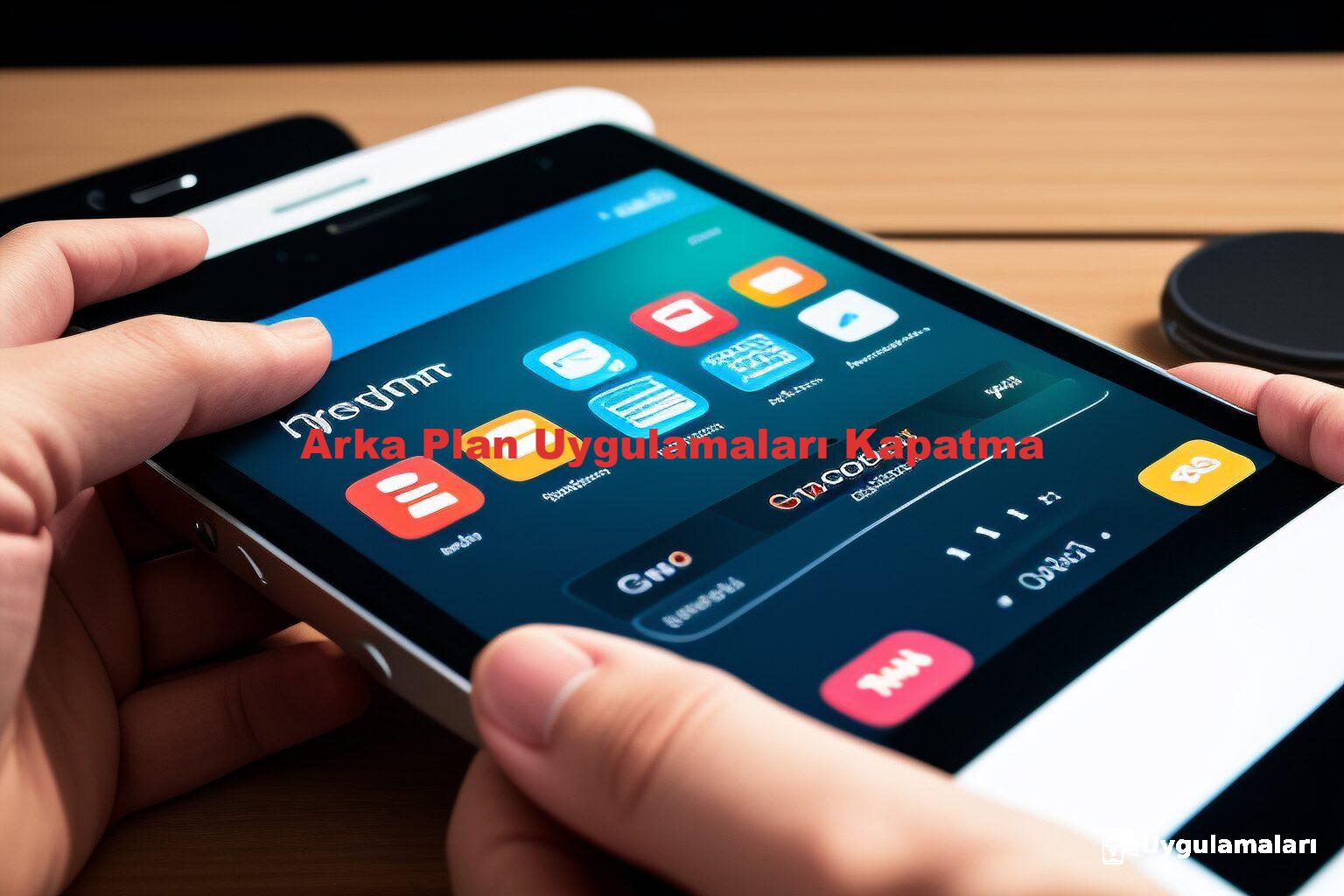 Arka Plan Uygulamaları Kapatma