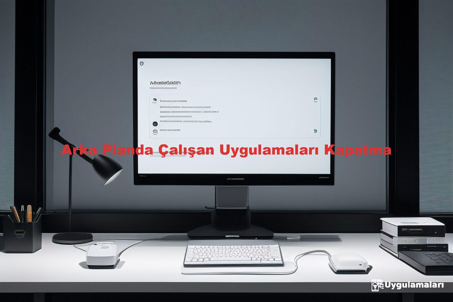 Arka Planda Çalışan Uygulamaları Kapatma