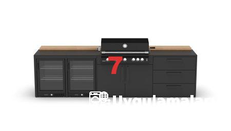 Gorgor Outdoor Kitchen Concept: Modern Mimariyle Uyumlu Bahçe Mutfağı Çözümleri 