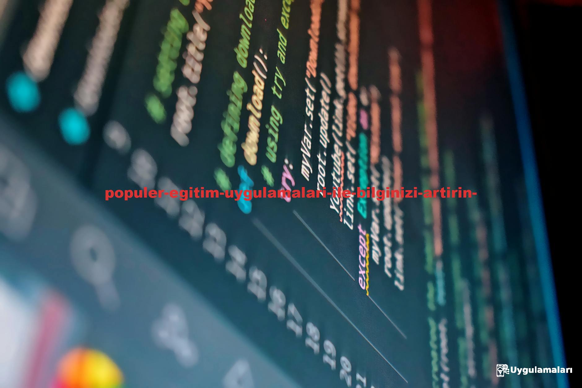 Vibrant close-up of a computer screen displaying color-coded programming code.