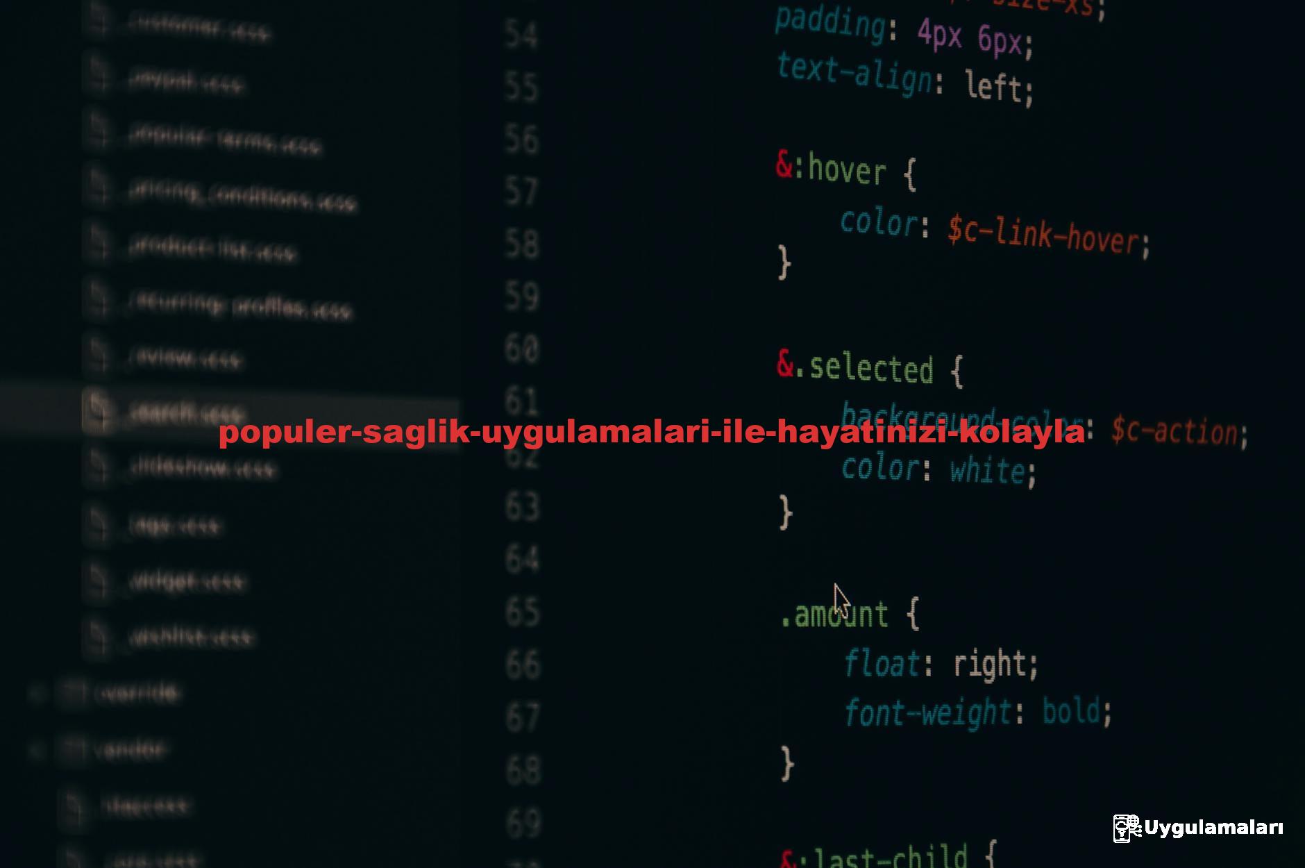 Close-up of colorful CSS code lines on a computer screen for web development.