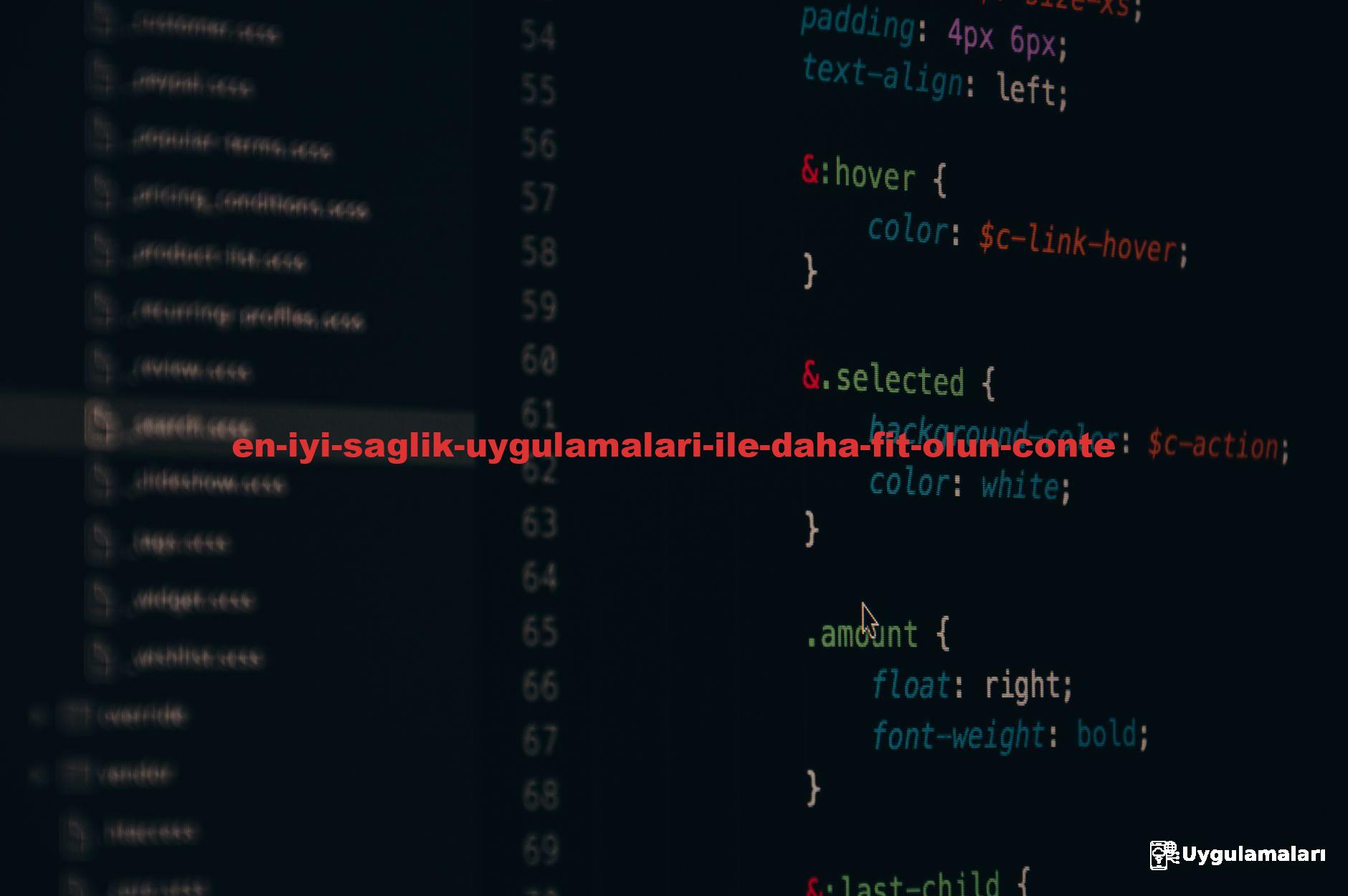 Close-up of colorful CSS code lines on a computer screen for web development.