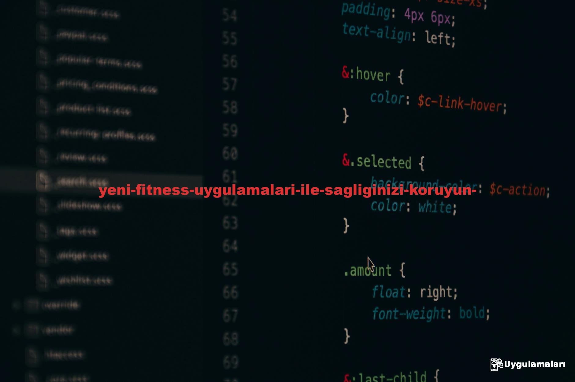 Close-up of colorful CSS code lines on a computer screen for web development.