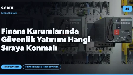 Finans Kurumlarında Güvenlik Yatırımı Hangi Sıraya Konmalı